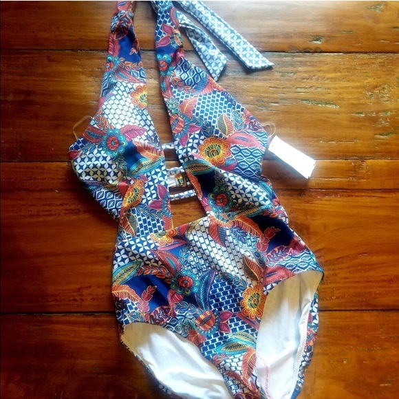 NWT Red Carter Bathing Suit xs - Picture 1 of 5